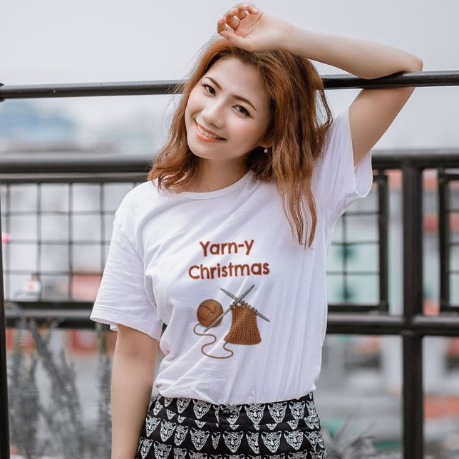 Camiseta tricô de Natal em Yarn-y (Criador carregado)
