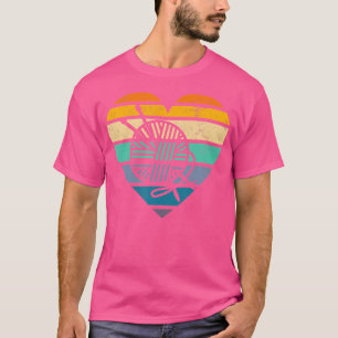 Camiseta tricô retrovisor de tricô