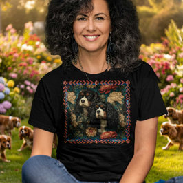 Camiseta Tricolor Cavalier King Charles Spaniels CKCS Dogs