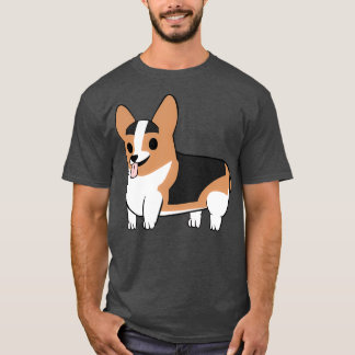 Camiseta Tricolor Corgi Redhead