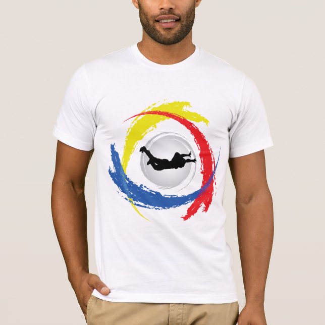 Camiseta Tricolor Emblem (Frente)