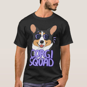 Camiseta Tricolor Preto Esquadrão Corgi