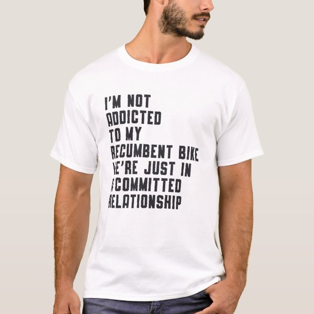 Camiseta Tricycle Triker Recumbent Bike Trike Retro (Frente)