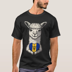 Camiseta Trident Barbados Alpaca Bajan Roots Bajan Orgulho 