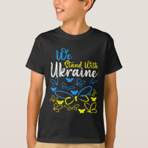 Camiseta Tridente da Ucrânia Bandeira da Ucrânia Bandeira U