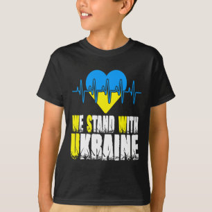 Camiseta Tridente da Ucrânia Bandeira da Ucrânia Bandeira U