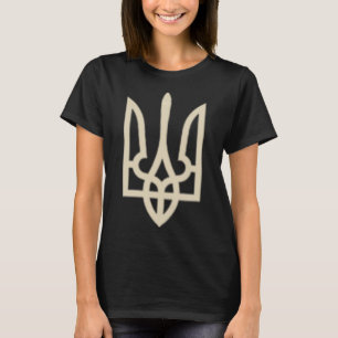 Camiseta Tridente da Ucrânia Brasão de Armas da Ucrânia Ban