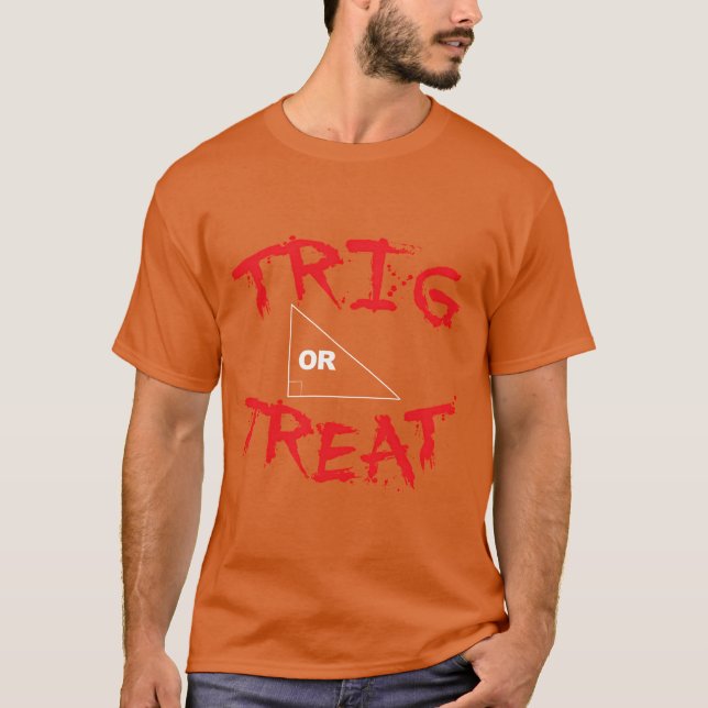 Camiseta Trig Orreat Halloween Matth Pun (Frente)