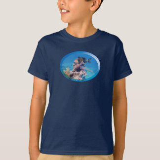 Camiseta Triggerfish at coral reef - Photographic Design |