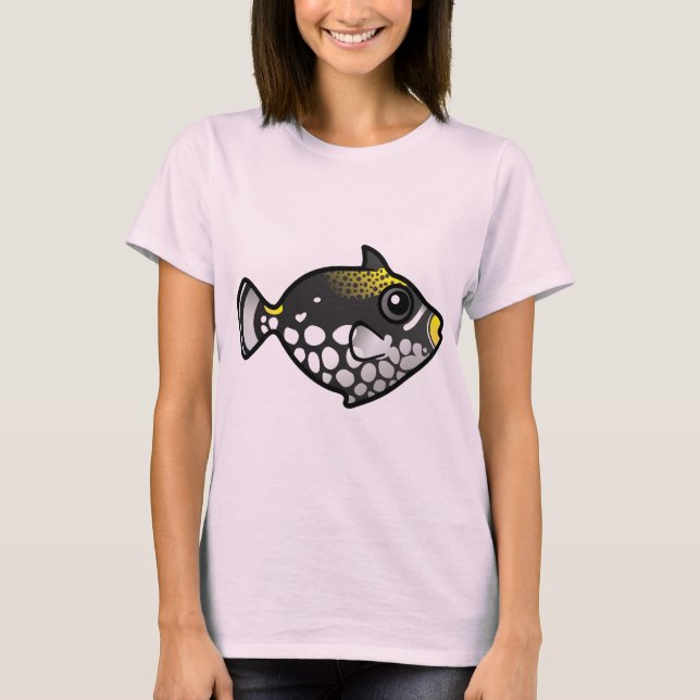 Camiseta Triggerfish De Palhaço (Frente)
