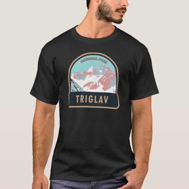 Camiseta Triglav National Park Monte Triglav Eslovênia (Frente)