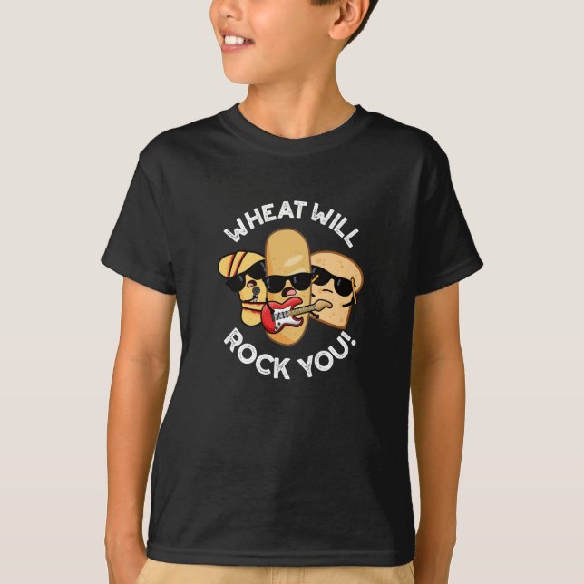 Camiseta Trigo Vai Balançar Você Piadas de Comida Engraçada (Frente)