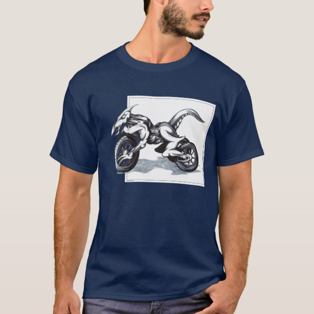 Camiseta Trike Draconic biomecânico (Frente)