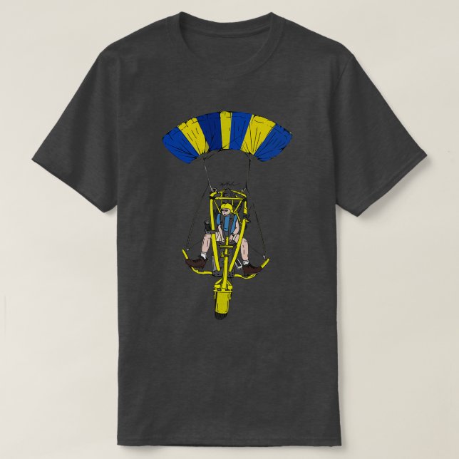 Camiseta Trike Paramotor PowrachutePegasus (Frente do Design)