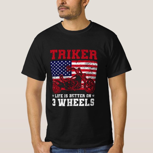 Camiseta Trike Rider Gifts | Trike Triker Trikes Biker (Frente)