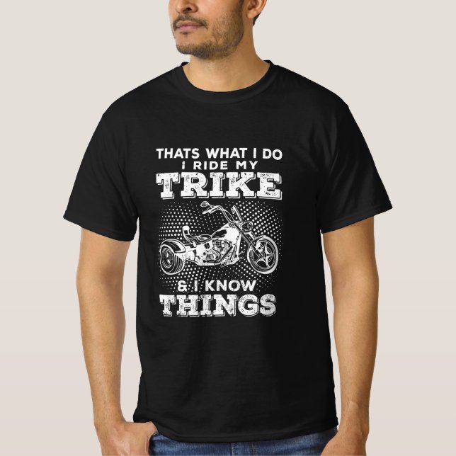 Camiseta Trike Trikes Motorcycle Freedom Triker Motorcycle  (Frente)