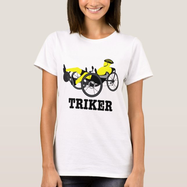 Camiseta Triker Recumbent Bike Trike (Frente)