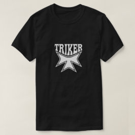 Camiseta Triker - Símbolo Trike Motorcycle 3 Wheeler