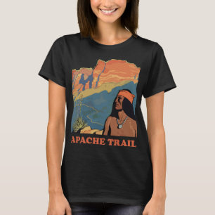 Camiseta Trilha Apache Arizona Deserto Viagem Retro