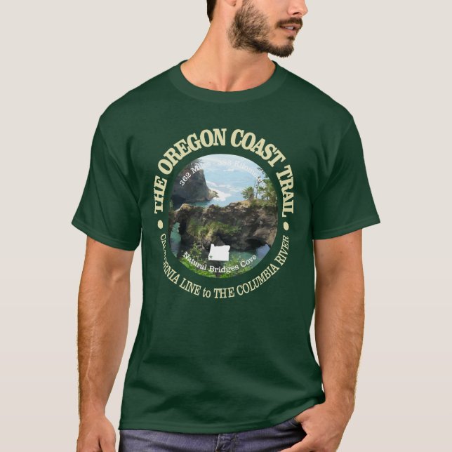 Camiseta Trilha Costeira de Oregon (Frente)