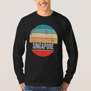 Camiseta Trilha da Cidade da Ásia de Singapura