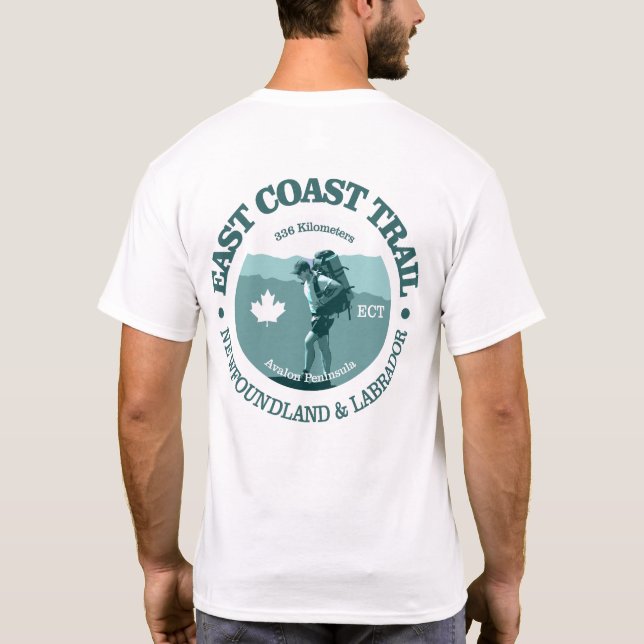 Camiseta Trilha da Costa Leste (T) (Verso)