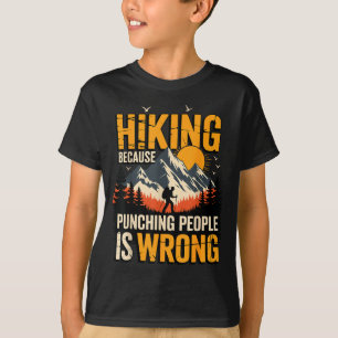 Camiseta Trilha da Natureza Caminhada ao Ar Livre Fofa