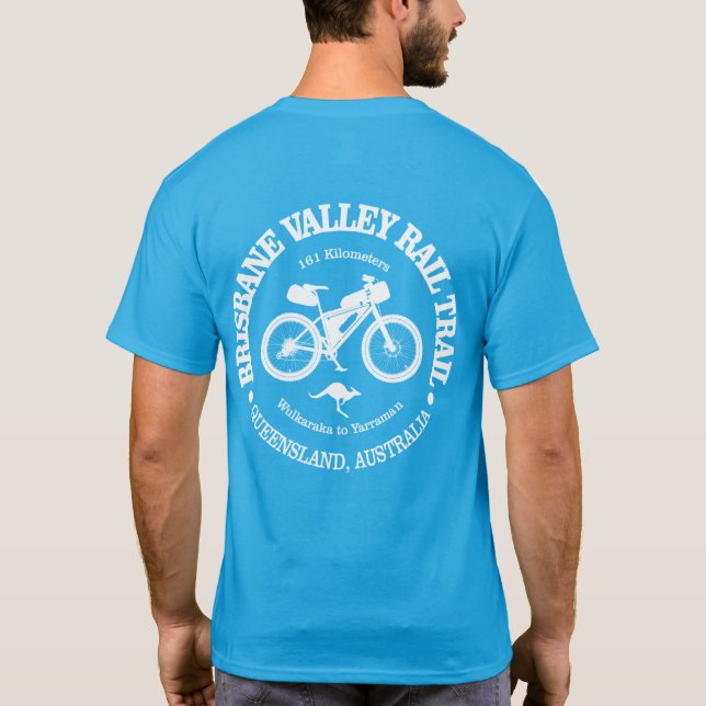 Camiseta Trilha de Brisbane Valley (ciclismo) (Verso)
