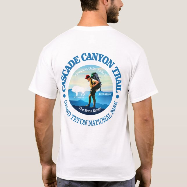 Camiseta Trilha de Canyon em Cascata (C) (Verso)