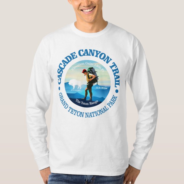 Camiseta Trilha de Canyon em Cascata (C) (Frente)