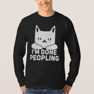 Camiseta Trilha de Gato Im Terminado Retro de Peopling