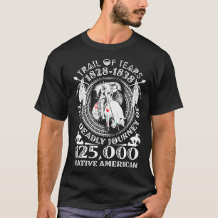 Camiseta Trilha De Lágrimas A Viagem Mortal 125000 Nativa A