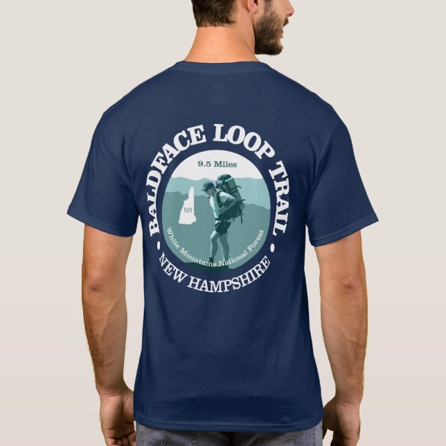 Camiseta Trilha de Loop Baldface (T) (Verso)
