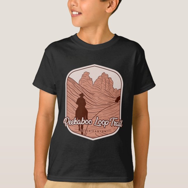 Camiseta Trilha de Loop Peekaboo - Bryce Canyon Horseback R (Frente)