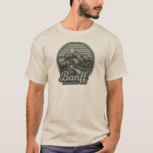 Camiseta Trilha de Montanha do Parque Nacional do Banff