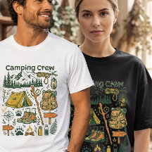 Trilha de Montanha e Aventura de Fogueira Retro