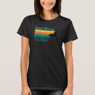 Camiseta Trilha de Montaria do Rio Vermelho 70s Retro Novo