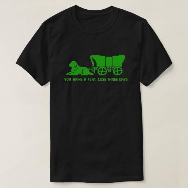 Camiseta trilha de Oregon estilo Newfoundland (Frente do Design)