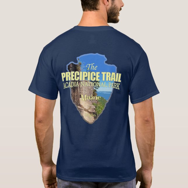 Camiseta Trilha de Precipício (ponta de seta) (Verso)