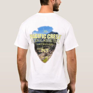 Camiseta Trilha de repouso do Pacífico (ponta de seta)