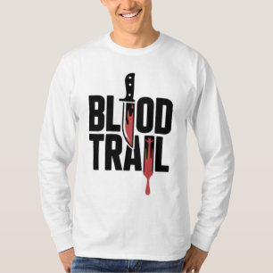Camiseta Trilha de Sangue – Instinto de Sobrevivência Aguça