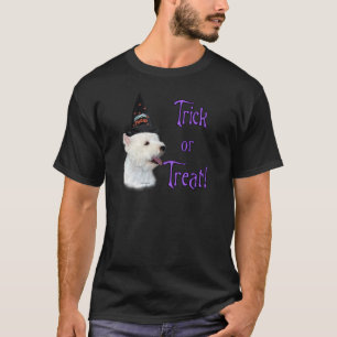 Camiseta Trilha de Terrier Branco da Highland Ocidental