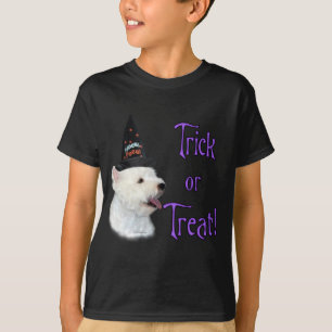 Camiseta Trilha de Terrier Branco da Highland Ocidental