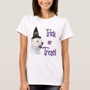Camiseta Trilha de Terrier Branco da Highland Ocidental