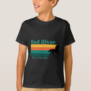 Camiseta Trilha de Volta do Rio Vermelho Horseback 70s Retr