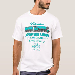 Camiseta Trilha do Caminho de Ferro de Jacksonville Baldwin