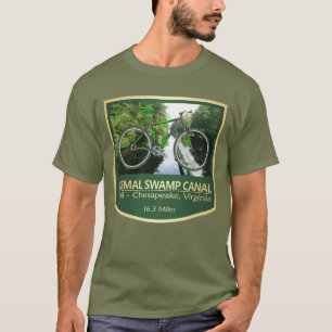 Camiseta Trilha do Canal do Pântano Dismal (bicicleta2)