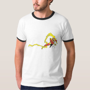 Camiseta Trilha do Firestorm das chamas