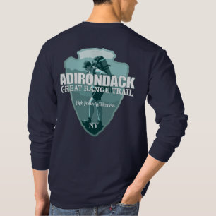 Camiseta Trilha do Intervalo do Excelente Adirondack (seta 