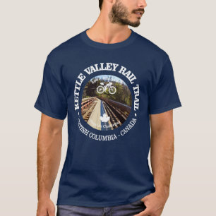 Camiseta Trilha do Kettle Valley Rail (ciclismo c)